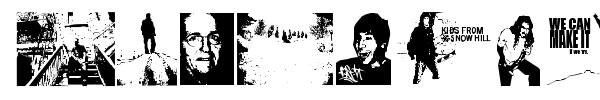 Kids From Snow Hill font preview